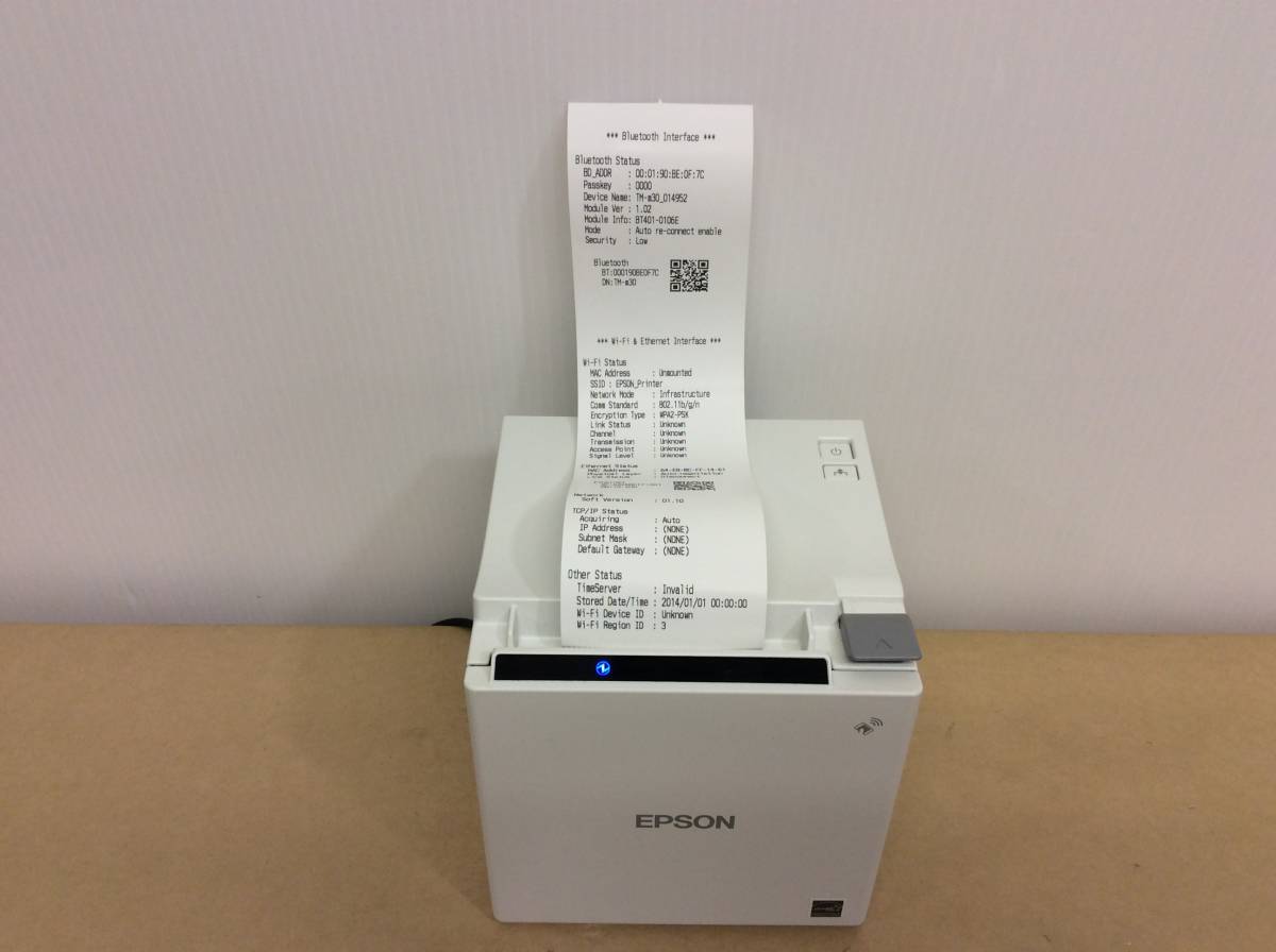 EPSON TM-m30 レシートプリンター M335B 動作確認済 EPSON TM-m30 レシートプリンター M335B 動作確認済