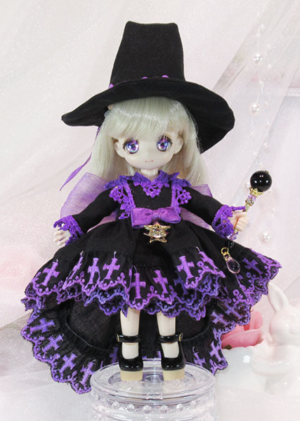 PRG-PG†11㎝ドール オビツ11 ピコニーモP 服 P†ハロウィンのお洋服