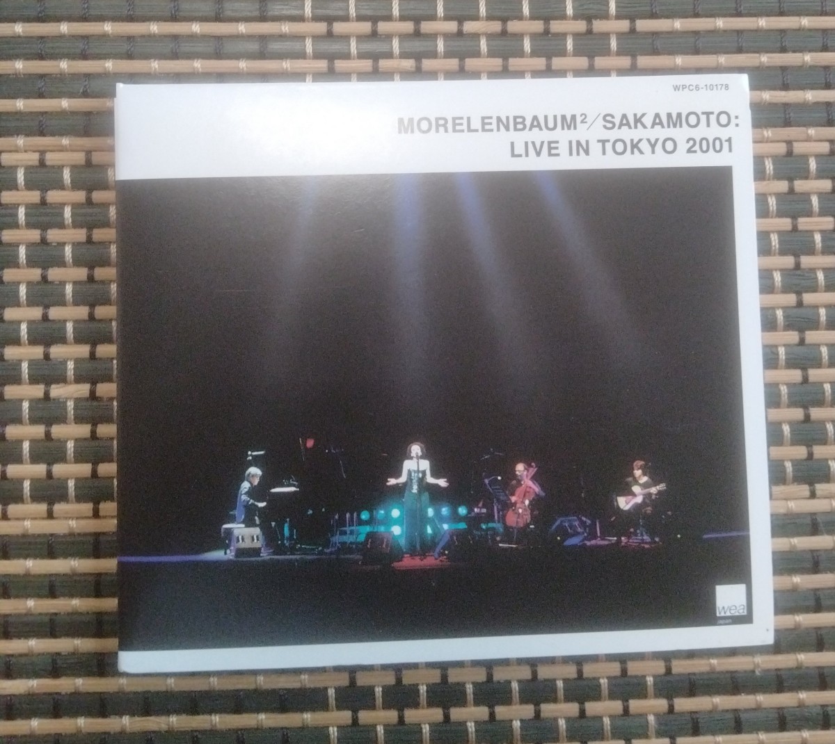 ♪モレレンバウム2 / サカモト (MORELENBAUM2 / SAKAMOTO) Live In Tokyo 2001♪ 坂本龍一 Ryuichi Sakamoto Paula Morelenbaum WPC6-10178
