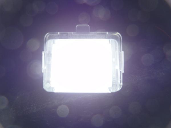  Benz LED license lamp number light W204 sedan Wagon latter term 