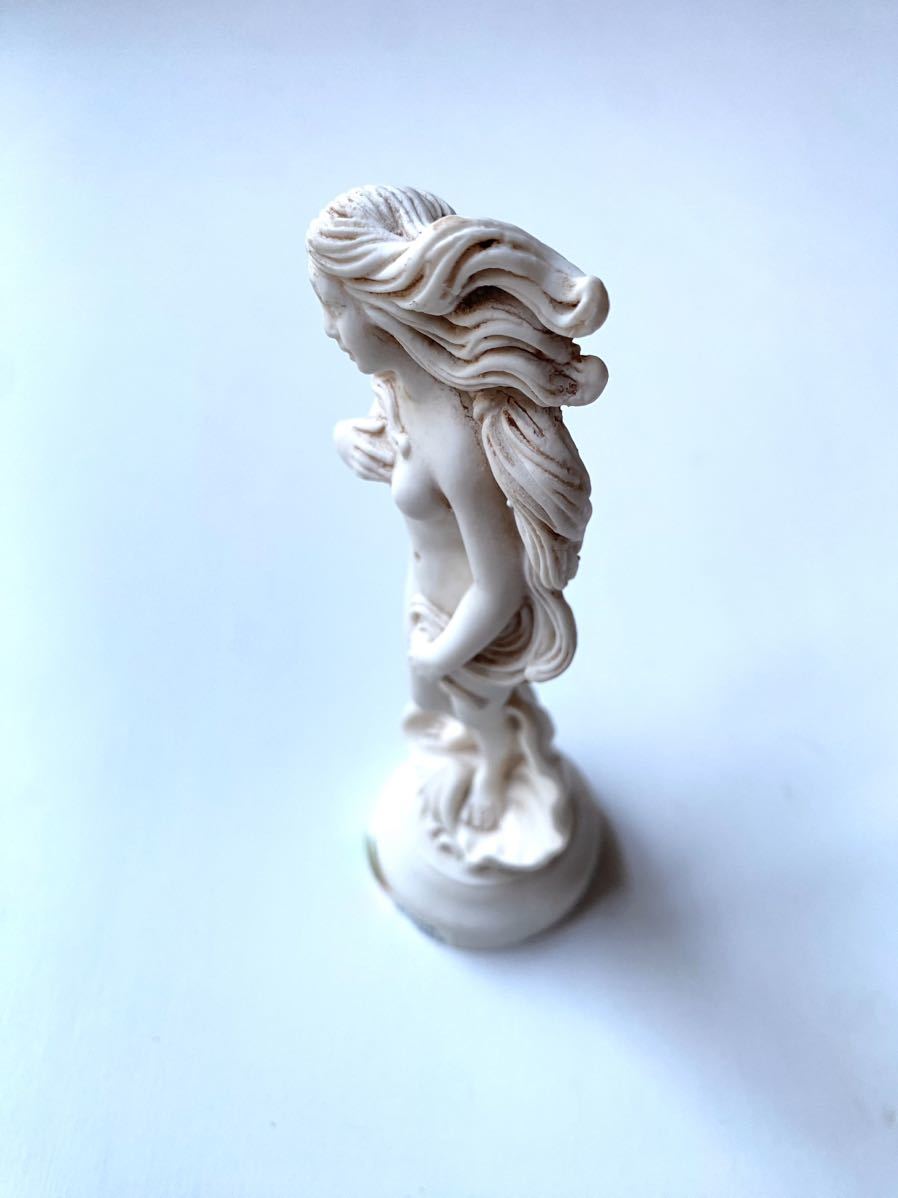 西洋彫刻 ヴィーナスの誕生 ボッティチェッリの絵画 彫像フィギア オブジェ 女神 人形 made in Italy ギリシャ_画像5