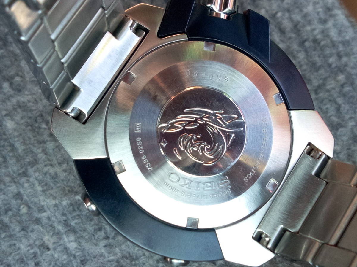 美品【SEIKO5】セイコー5 スポーツ 自動巻きダイバー200m 美品【SEIKO5】セイコー5 スポーツ 自動巻きダイバー200m