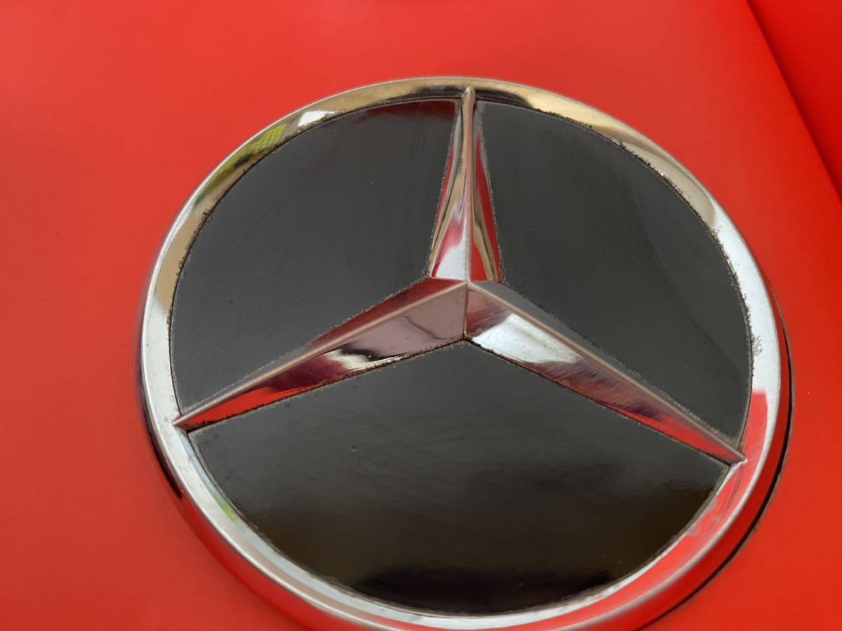【Mercedes-Benz 純正】メルセデス・ベンツ センターキャップ グロスブラック4個セット きれいです_画像2