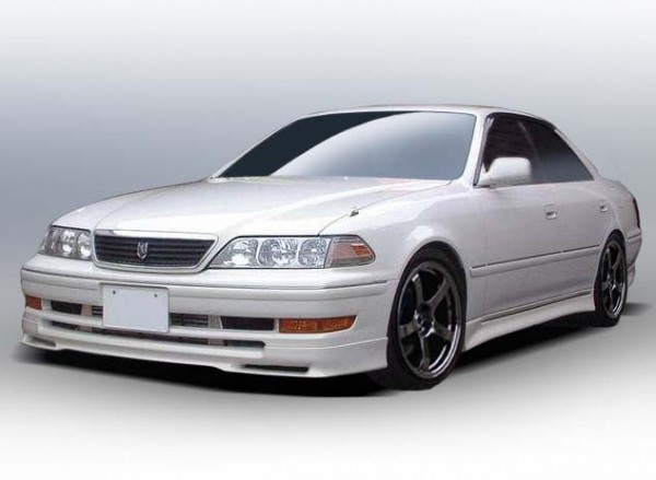 【希少！】 JZX / GRX 100 マーク2 ( マークⅡ ) H10/8～H12/9 後期 ハーフ エアロ 3点 セット ★ 純正風ルック！ 後期用エアロキット ★8_画像2