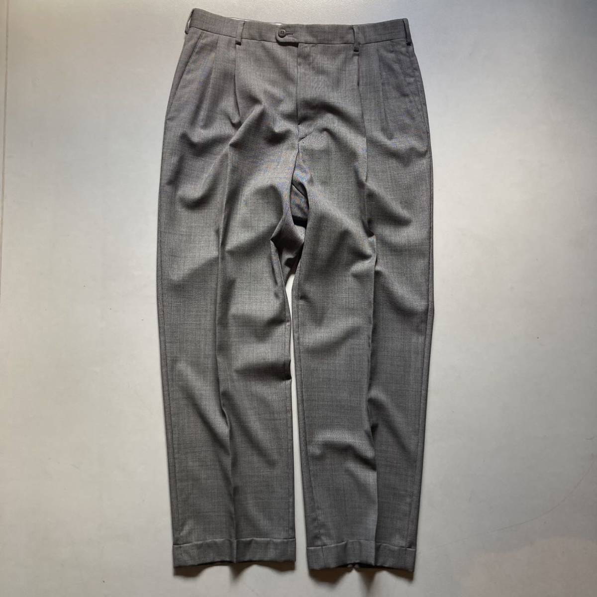 Zanella by Nordstrom 2tuck slacks made in Italy イタリア製 2タック