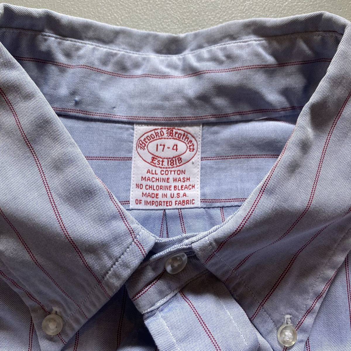 90s Brooks Brothers stripe shirt 90年代 ブルックスブラザーズ ストライプシャツ ボタンダウンシャツ 長袖シャツ_画像6