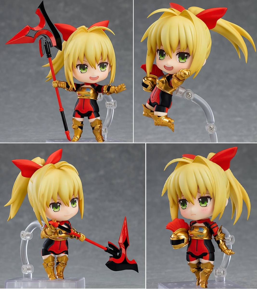 ねんどろいど アルトリア・ペンドラゴン ジャンヌ・ダルク ネロ・クラウディウス レーシングVer. GSR&TMR 24hSpa Fate 15周年記念_画像7