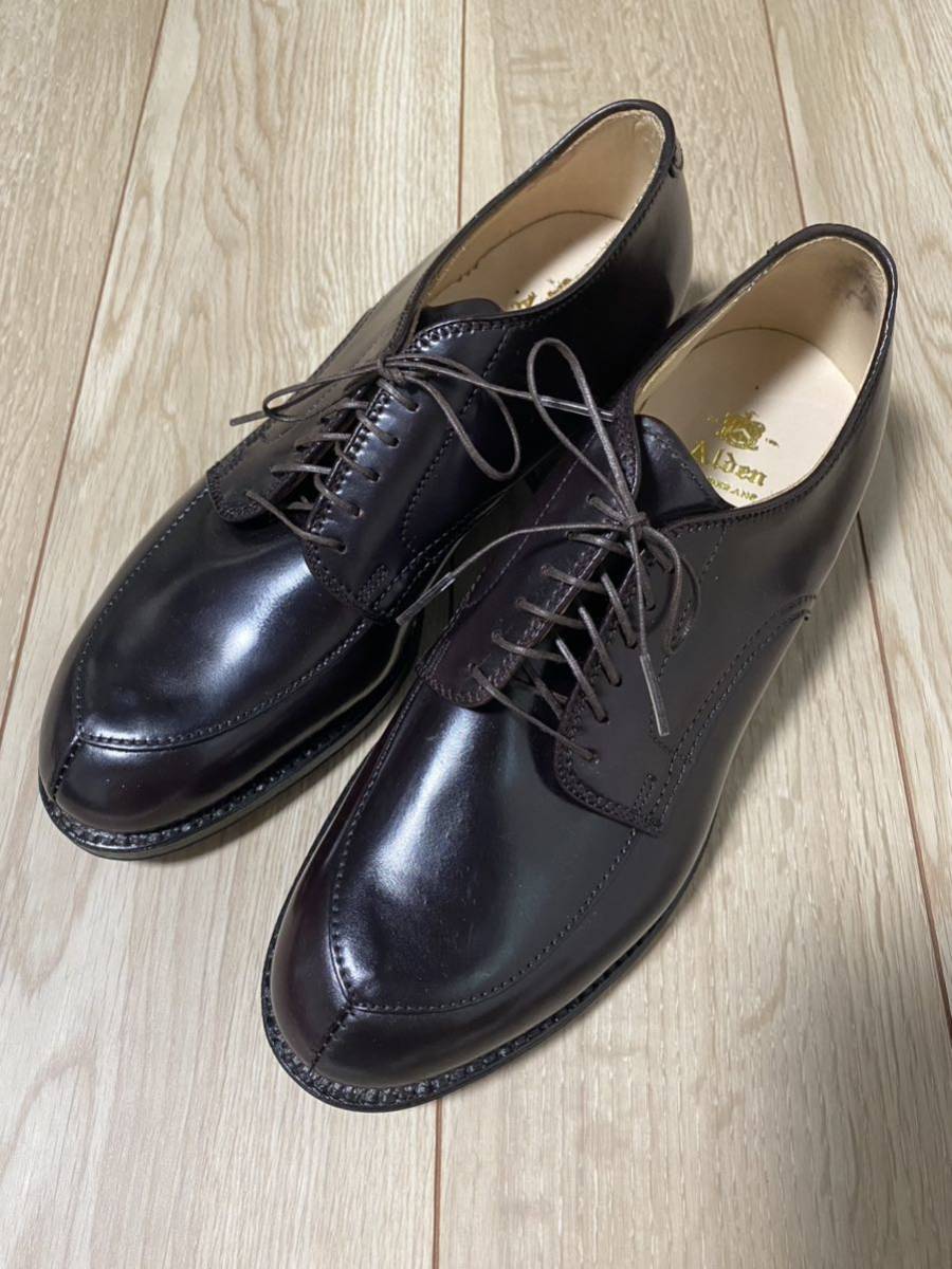 セール】 ALDEN 新品未使用 オールデン US7.5 54321 Vチップ コード