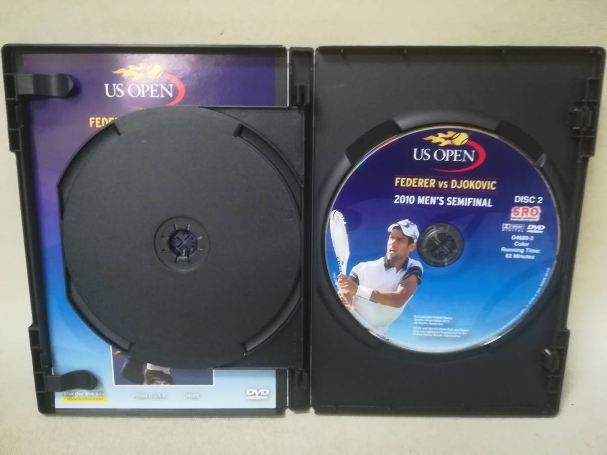 DVD 『2010 Us Open Men's Semi-Final: Federer Vs Djokovic ※輸入盤』テニス/全米オープン/フェデラー/ジョコビッチ/ 09-8371_画像4