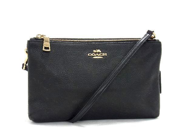 JChere雅虎拍卖代购：1円 □美品□ COACH コーチ F34265 レザー ポシェット