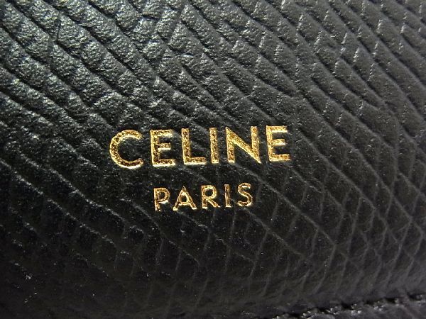 1円 □極美品□ CELINE セリーヌ レザー フラグメントケース コイン