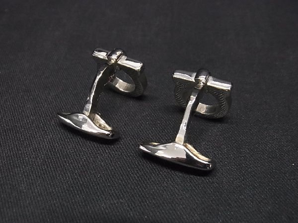 1円 □美品□ Salvatore Ferragamo フェラガモ ガンチーニ カフス