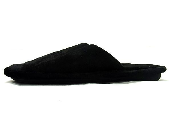 ■美品■ BALENCIAGA バレンシアガ ベロア スリッパ 表記サイズ 44 (約29.0cm) 靴 メンズ ブラック系 AQ3179_画像3