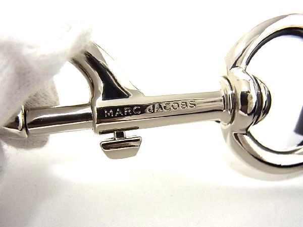 ■極美品■ MARC JACOBS マークジェイコブス キャンバス バッグ用 ショルダーストラップ 斜め掛け 肩掛け ブラック系 BF2258_画像4