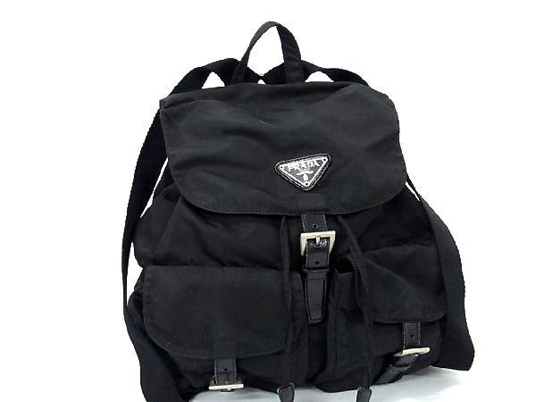 海外限定】 テスートナイロン プラダ PRADA 1円 巾着型 BE4582