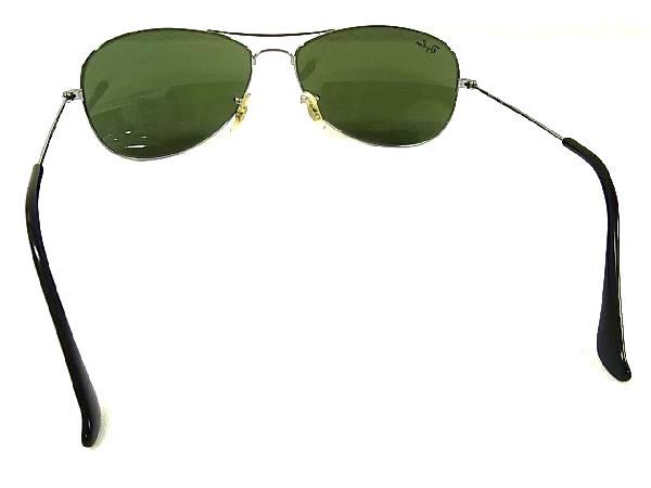 1円 ■美品■ Ray-Ban レイバン RB3362 004 コックピット サングラス 眼鏡 メガネ メンズ レディース シルバー系×ブラック系 AR6515_画像2