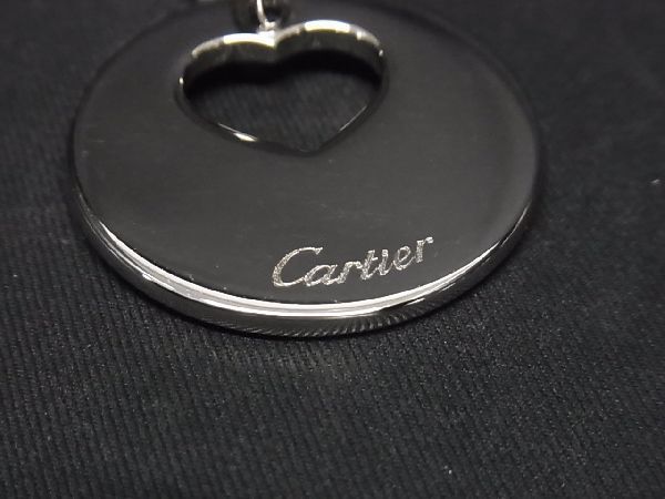 # ultimate beautiful goods # Cartier Cartier Heart key holder bag charm lady's silver group AR5756