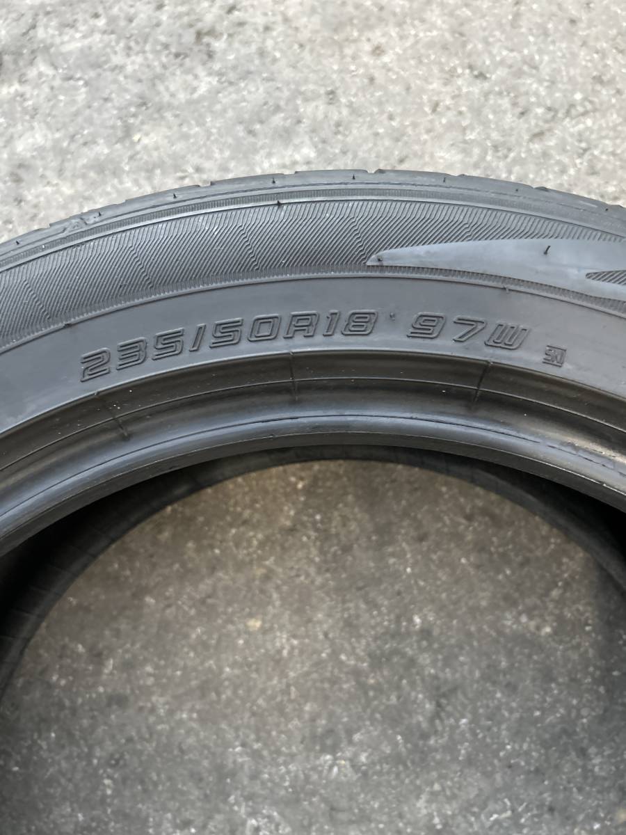 235/50Ｒ18 ダンロップ 97W DUNLOP SP SPORT LM705 サマータイヤ 中古タイヤ2本セット 18325_画像5