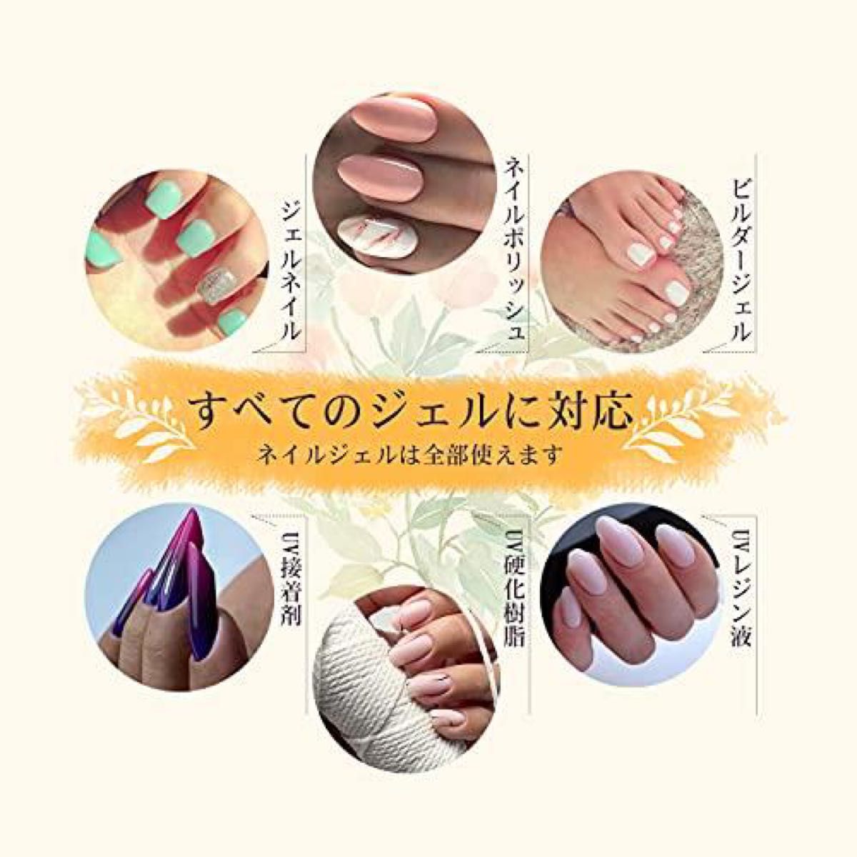 UVライト ネイル レジン用 ネイルライト ミニ コードレス レジン UVライト ネイルドライヤー ネイルライト レジン