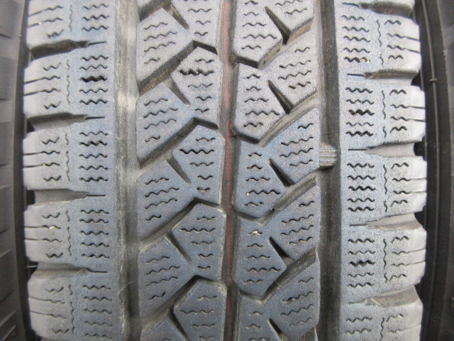 冬1496 ブリヂストン BLIZZAK VL1 155/80R14 88/86N LT 2021年 スタッドレス 中古 4本 ♪ BRIDGESTONE ブリザック_画像3