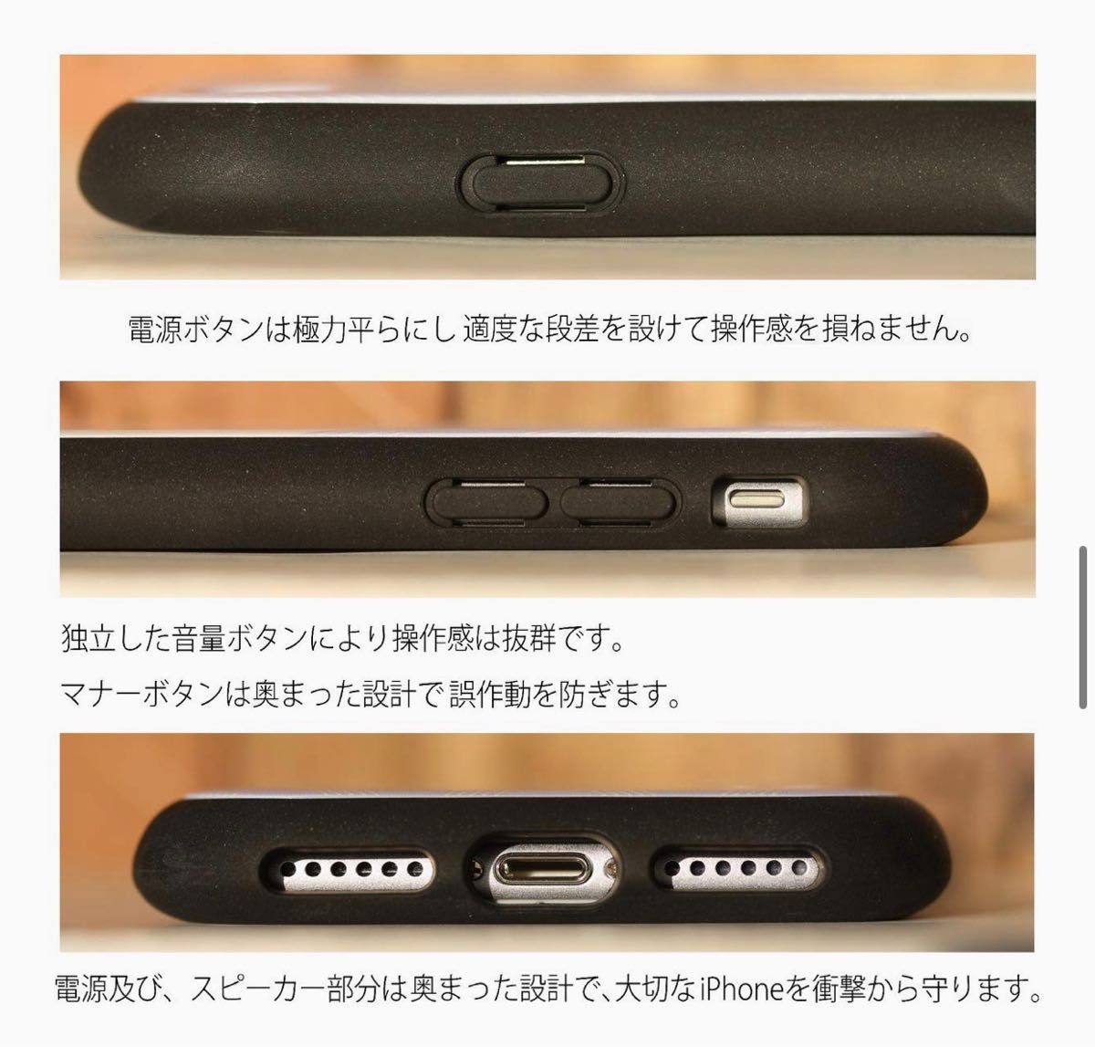 MRLab iPhoneケース iPhoneXR 耐衝撃 バンパー りんご柄