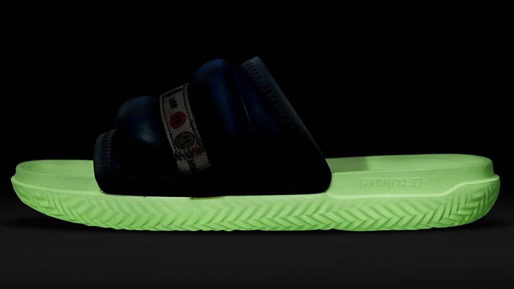 J Balvin × Nike Jordan Super Play【US5 23.5cm】J. バルヴィン × ジョーダン スーパー プレー サンダル  スライド【新品未着用品】