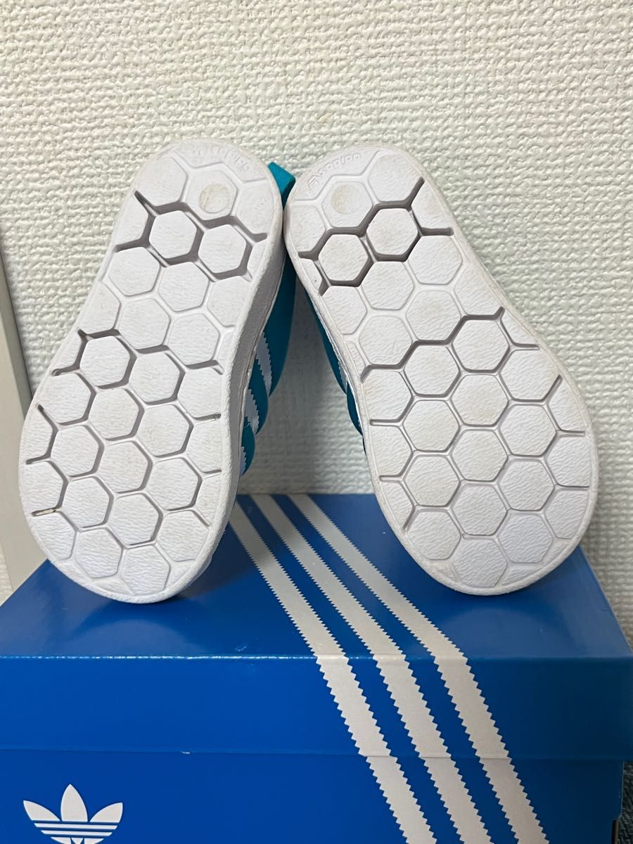 ★正規品美品 adidas(アディダス)スリッポンSST360I 12cm