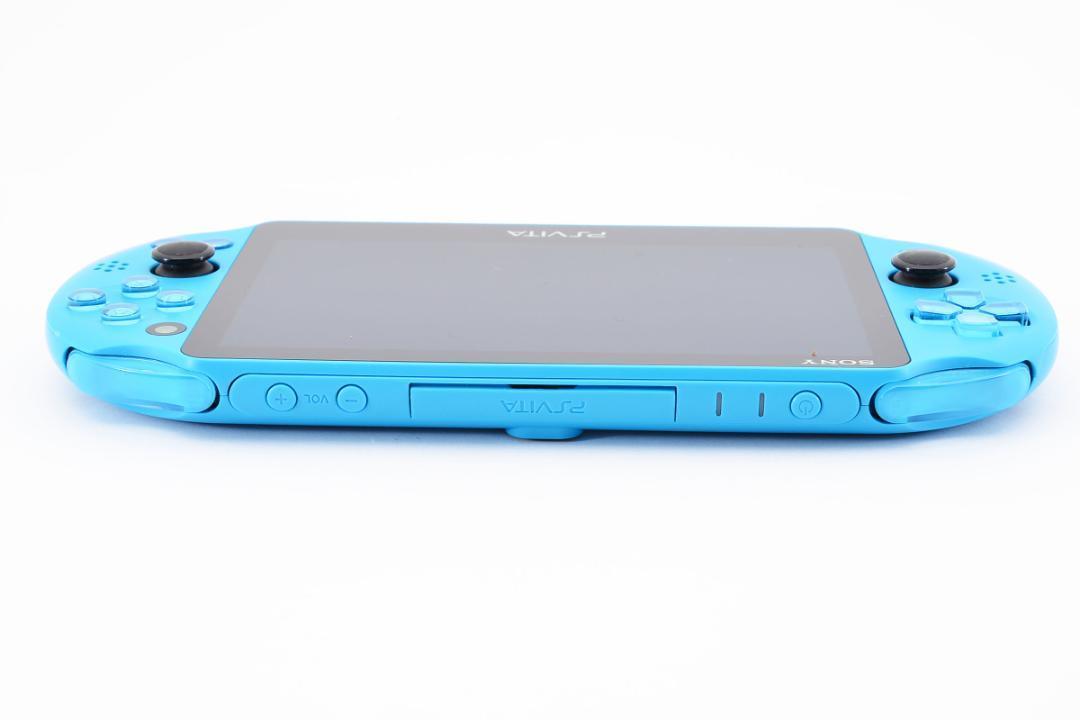 特価】 PSVita 完品 G0029 アクア・ブルー ZA23 PCH-2000 PS Vita本体