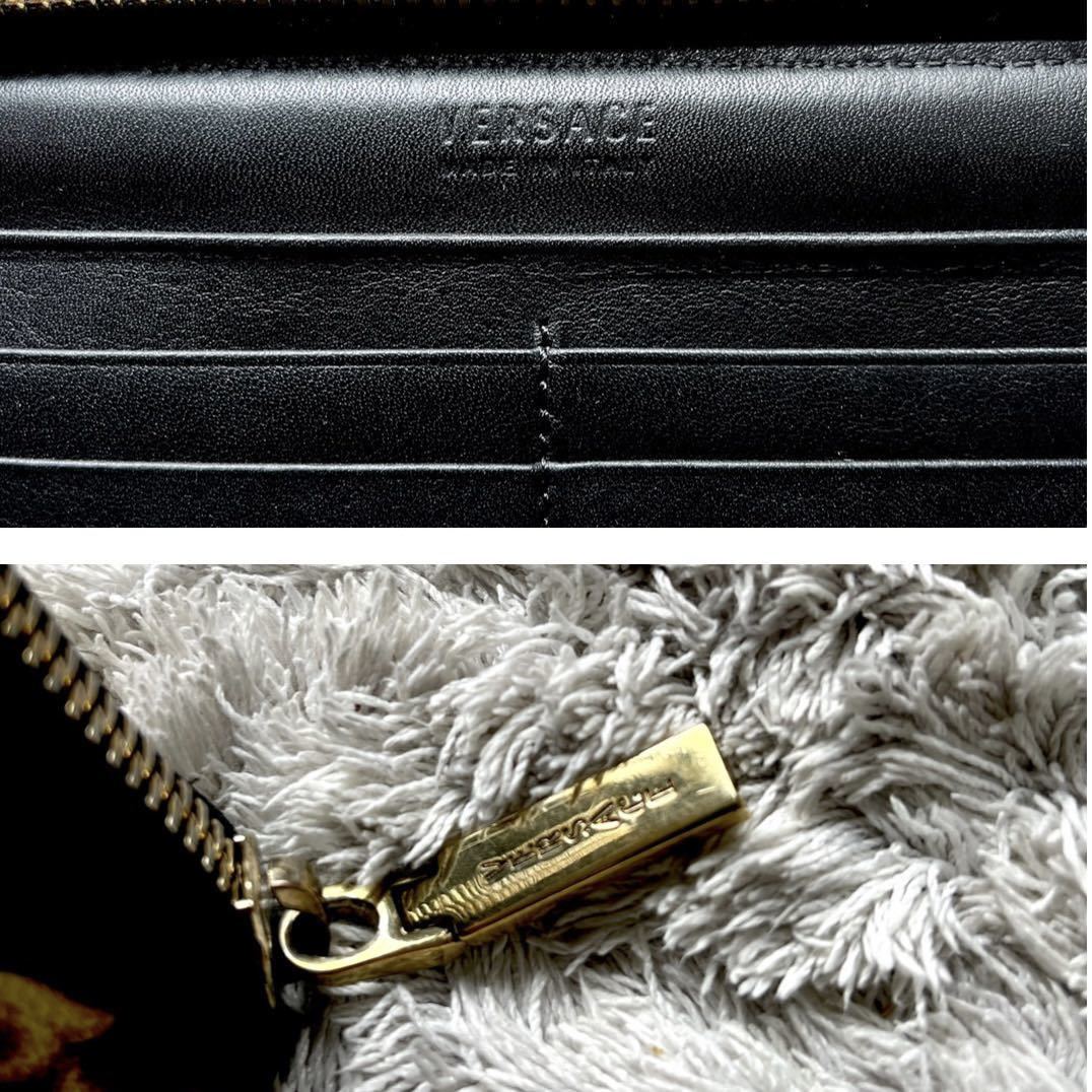 VERSACE ヴェルサーチ メデューサ 財布 箱.保存袋付き 長財布 VERSACE ヴェルサーチ メデューサ 財布 箱.保存袋付き 長財布