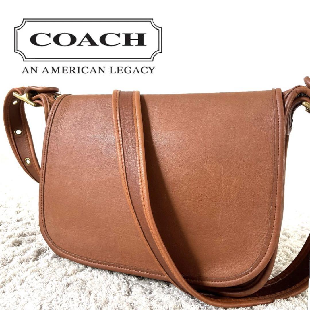 COACH コーチ オールドコーチ USA製 ショルダーバッグ クロスボデ-