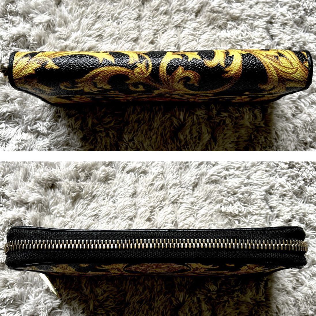 VERSACE ヴェルサーチ メデューサ 財布 箱.保存袋付き 長財布 VERSACE ヴェルサーチ メデューサ 財布 箱.保存袋付き 長財布