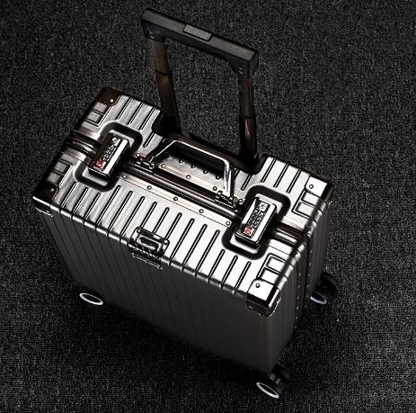 新製品アルミニウム-マグネシウム合金の小型荷物は、チェックインなしで直接搭乗できる個人旅行の必需品です_画像1