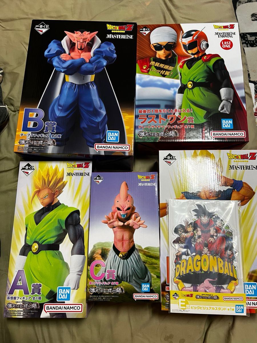 ドラゴンボール 一番くじ A B C D E ラストワン賞 フィギュアコンプ