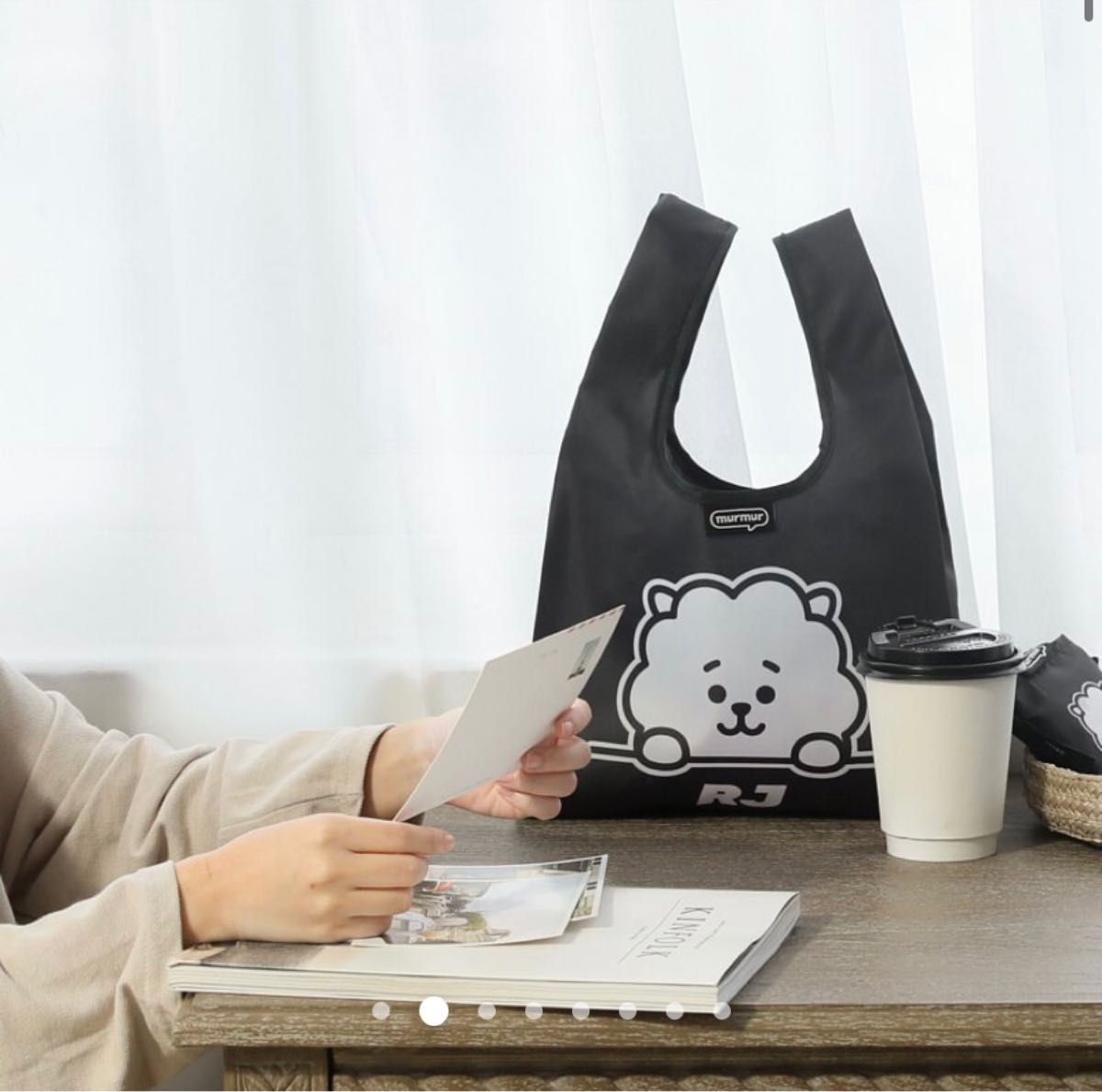 BT21 台湾限定品　エコバッグ　コンビニサイズ　RJ スペースタイプ