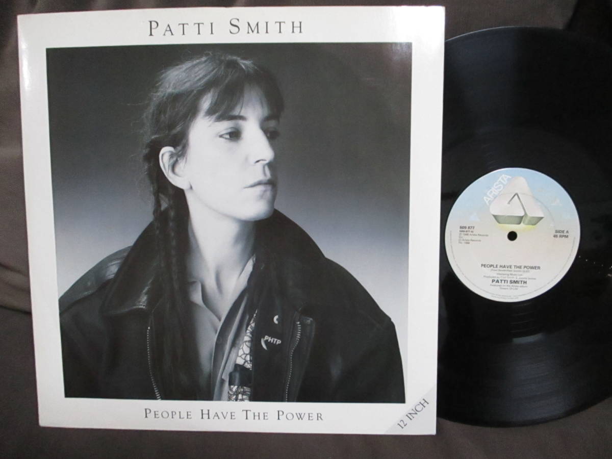 Patti Smith 12inch single 「People Have The Power」_画像1