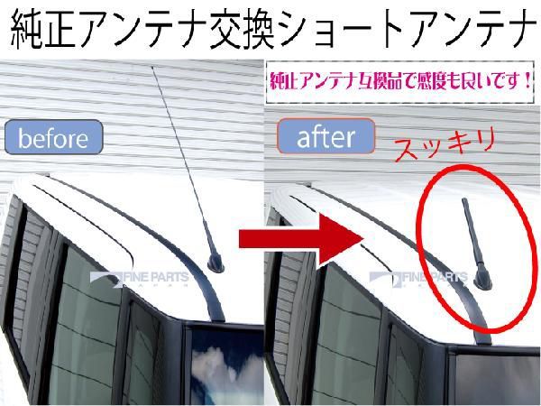 純正ショートアンテナ互換 NBOX 交換用 ラジオ アンテナ ドレスアップ オシャレ かっこいい ヘリカルショート n box_画像4