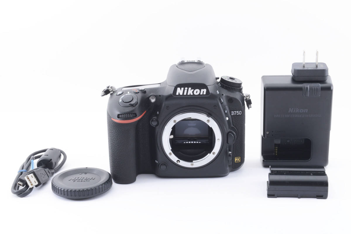 高い素材 ○超美品○ニコン Nikon -【902A】 ボディ D750 デジタル一眼