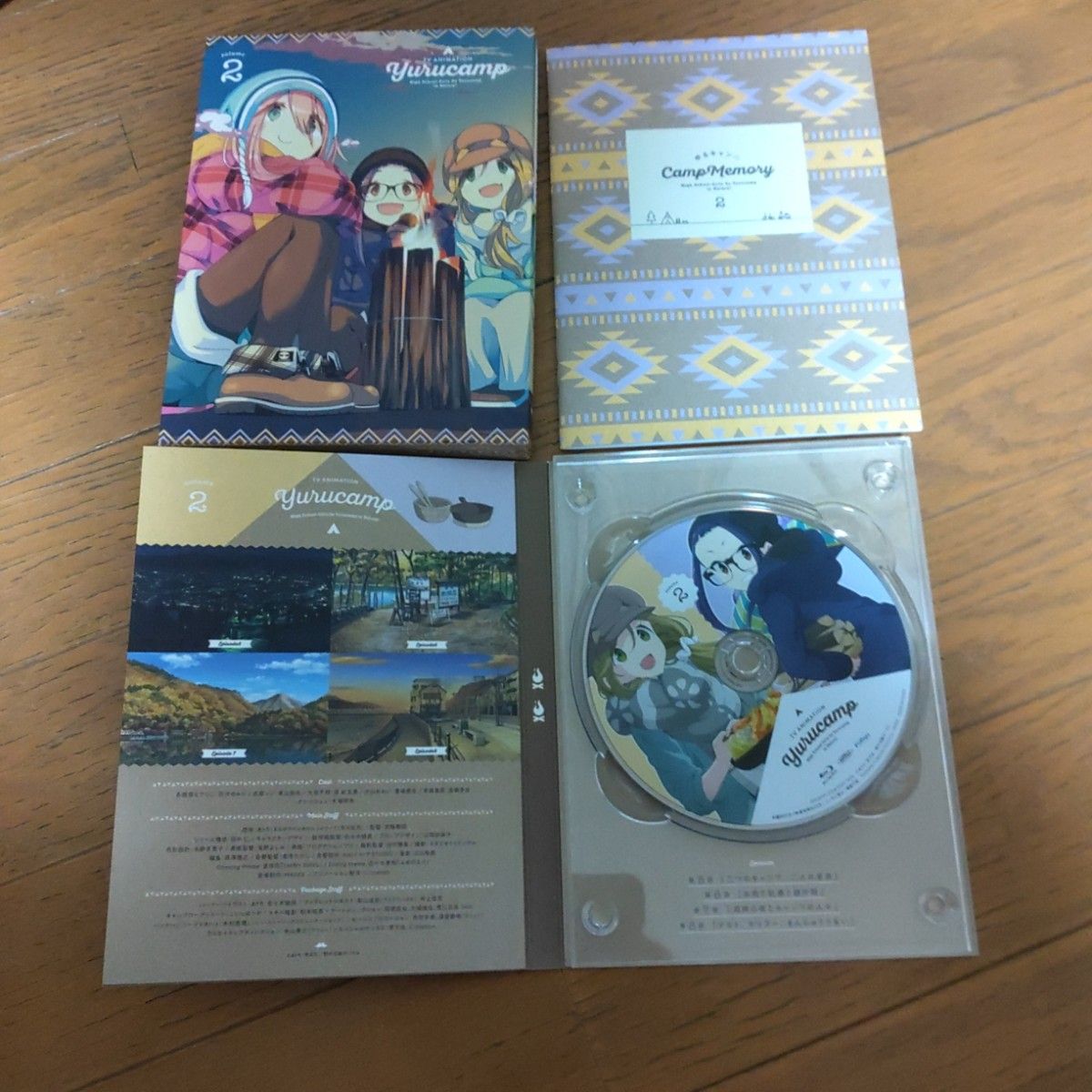 Blu-ray ゆるキャン 1巻から3巻全3巻セット初回生産限定版 特典ブランケット付き Blu-ray ゆるキャン 1巻から3巻全3巻セット初回生産限定版 特典ブランケット付き