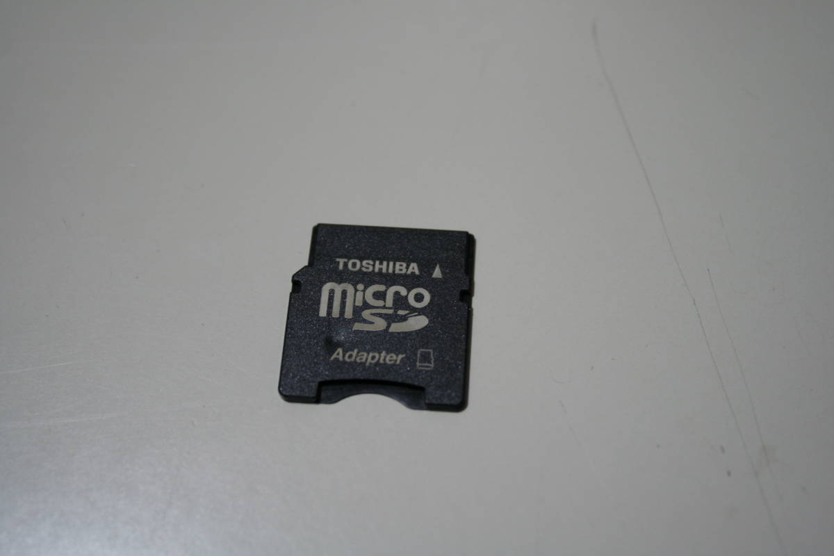開封品　　　microSD → miniSD　変換アダプター　TOSHIBA製_画像1
