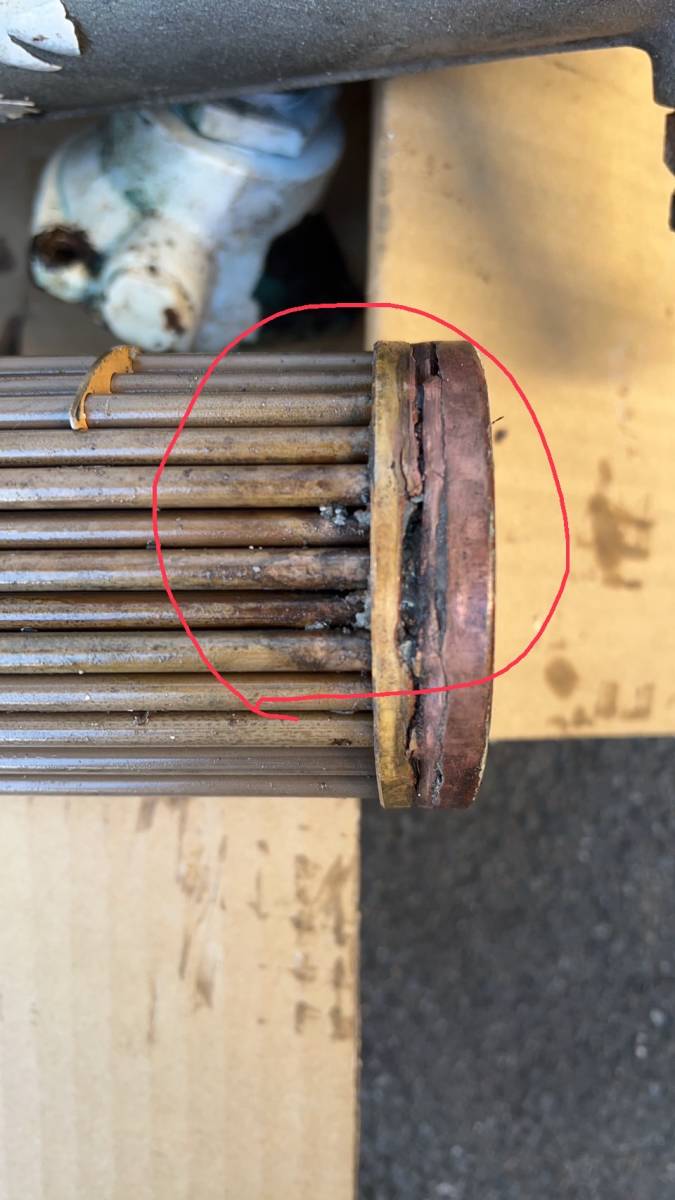 ヒートエクスチェンジャー 熱交換機 ラジエター 修理 修復 補修 ヒートエクスチェンジャー 熱交換機 ラジエター 修理 修復 補修