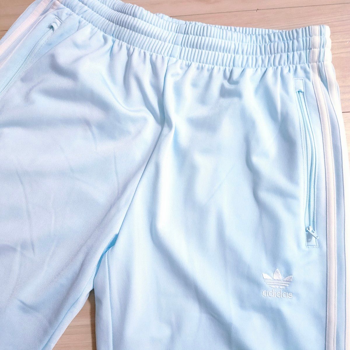 アディダス ミントブルー ファイヤーバード トラックパンツ ジャージ 男性O ジャージ下 adidas トレーニングウェア
