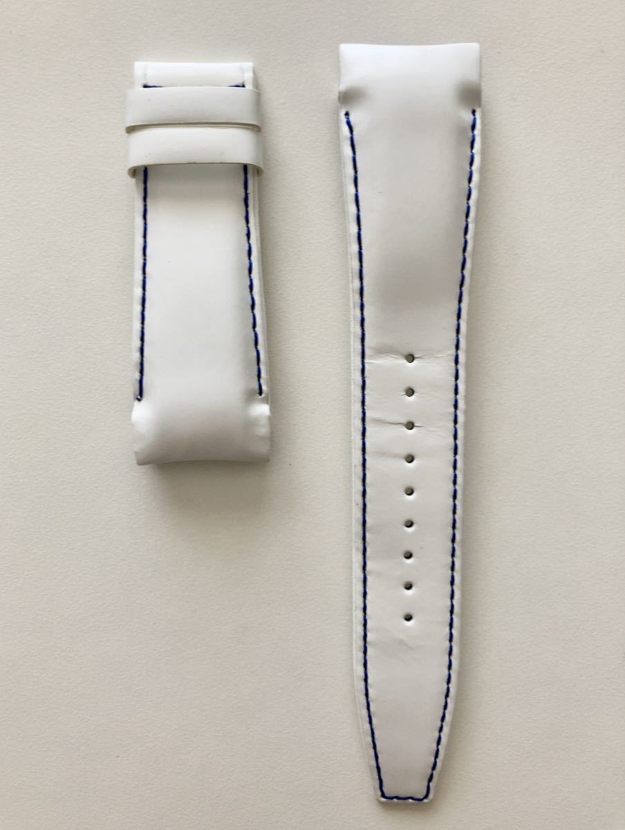 新品未使用【SEIKO セイコー】アストロン用　革ベルト　白時計ベルト