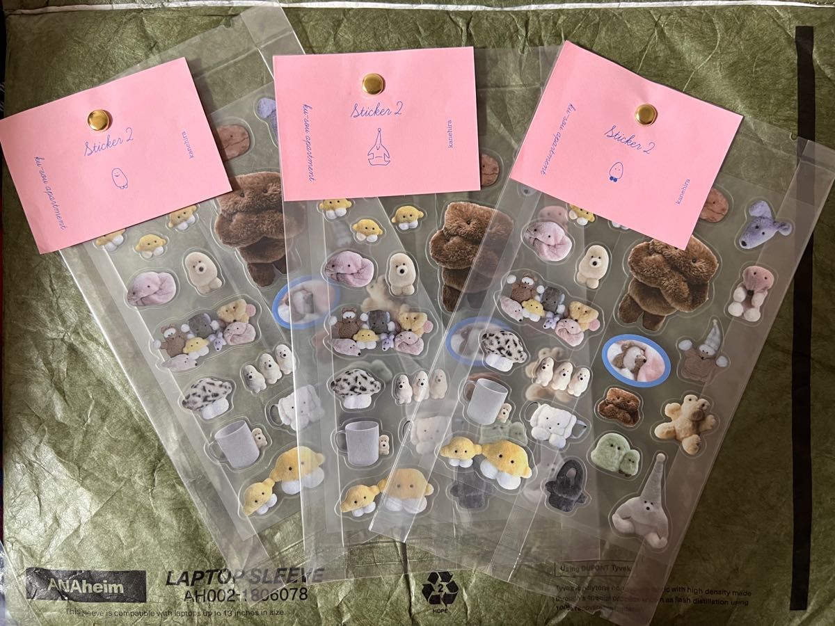 空想アパートメント ぬいぐるみセット シール アクキー 空想アパートメント ぬいぐるみセット シール アクキー