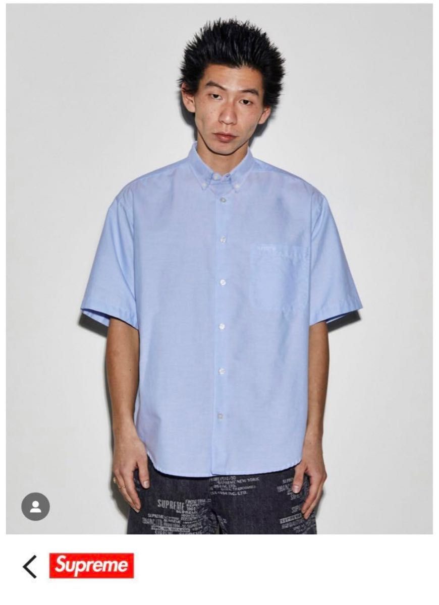 supreme Loose Fit S/S Oxford Shirt L|Yahoo!フリマ(旧PayPay supreme Loose Fit S/S Oxford Shirt L|Yahoo!フリマ(旧PayPay