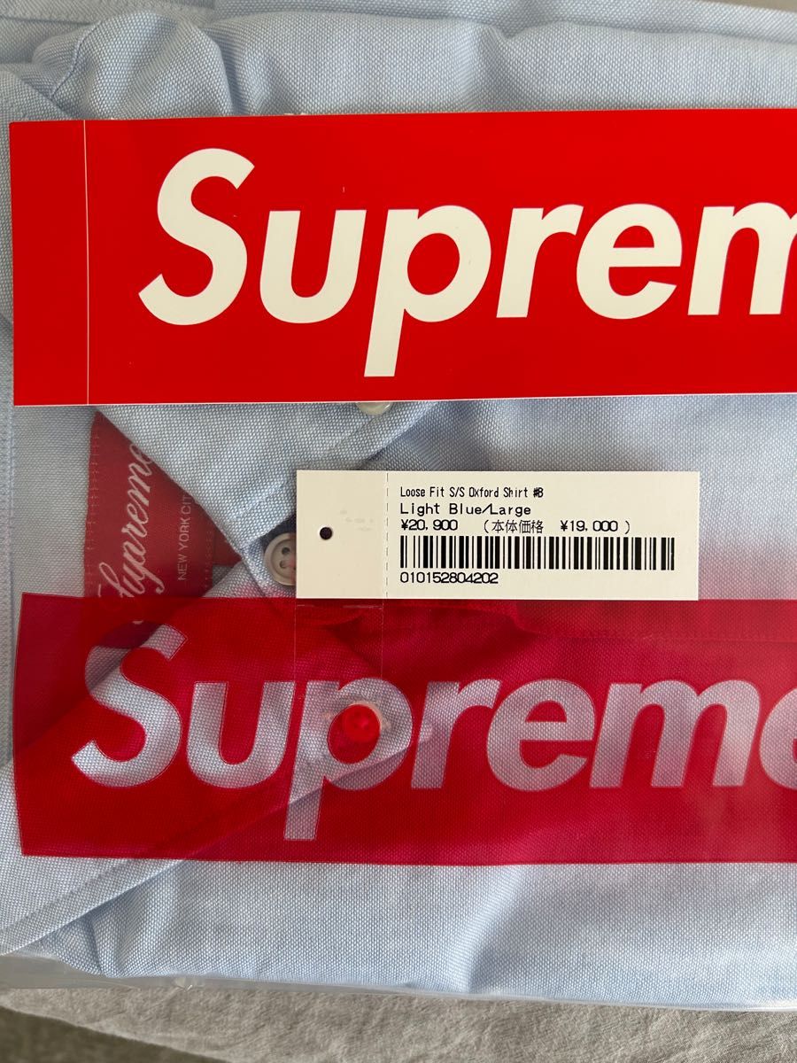 supreme Loose Fit S/S Oxford Shirt L|Yahoo!フリマ(旧PayPay supreme Loose Fit S/S Oxford Shirt L|Yahoo!フリマ(旧PayPay