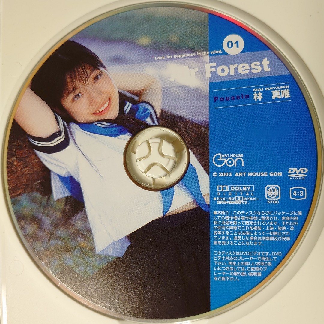 林真唯 DVD「Air Forest 01」中古 廃盤 希少　匿名配送有り_画像3