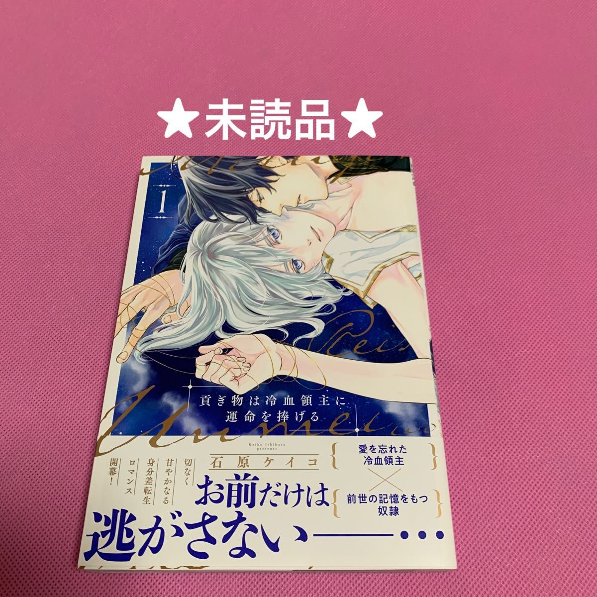  【未読品】貢ぎ物は冷血領主に運命を捧げる 1  石原ケイコ 