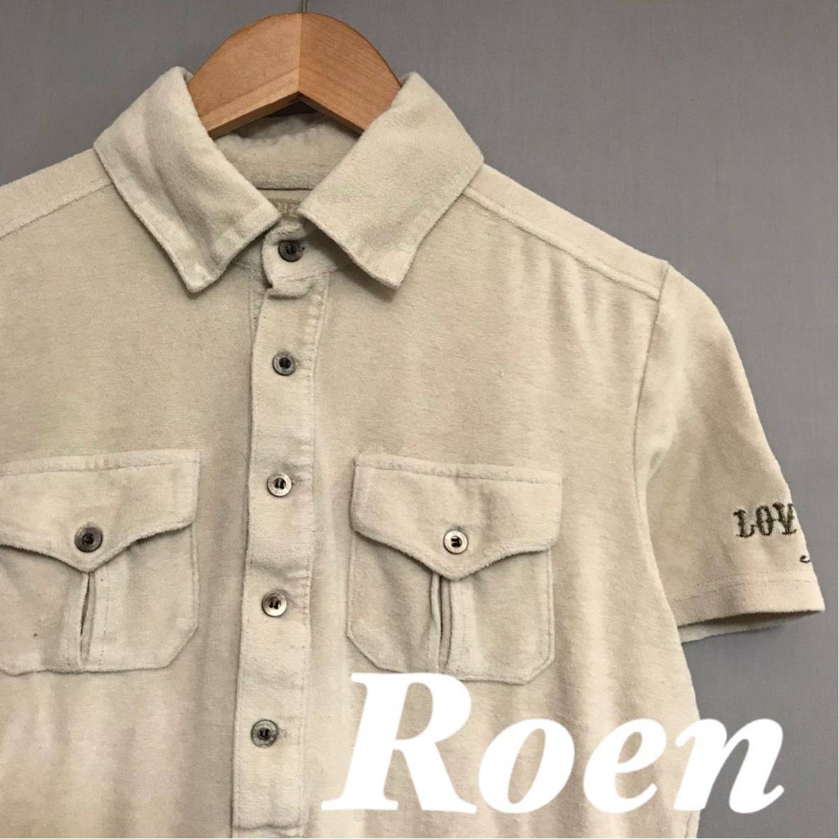 未使用 ROEN ロエン 刺繍 半袖 シャツ 48 Yahoo!フリマ(旧)-