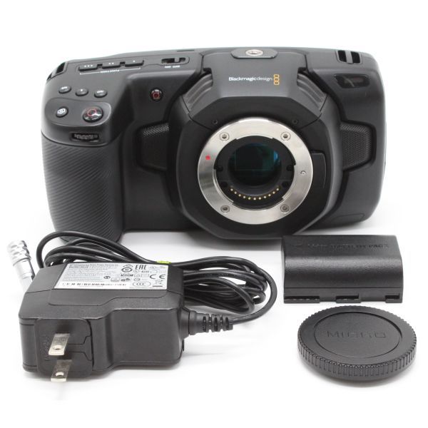 憧れ シネマカメラ Design Blackmagic □極上品□ Pocket 4K Camera
