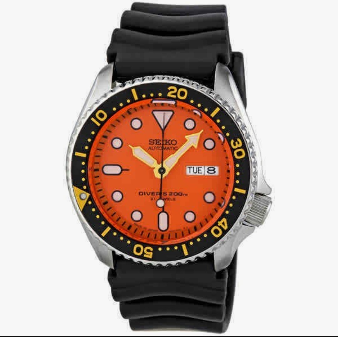 【希少！廃盤】新品未使用 SEIKO セイコー オレンジボーイ（SKX011J1）made in Japan（逆輸入品）腕時計投資 資産価値